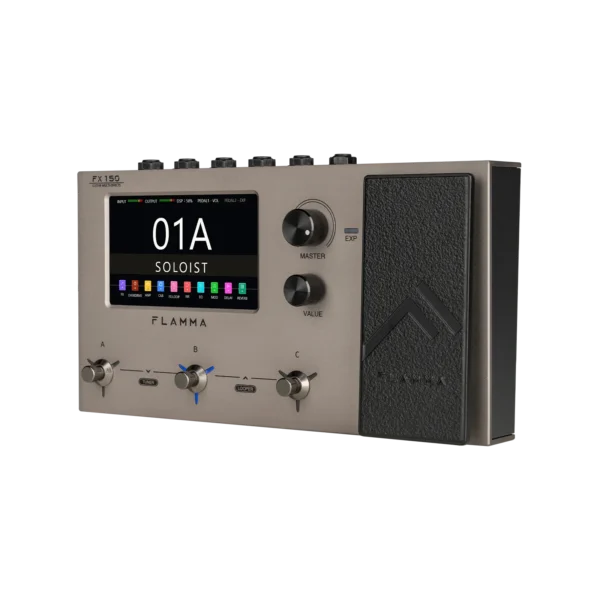 FLAMMA FX150 Guitar Multi Effects Pedal Stardust Gray