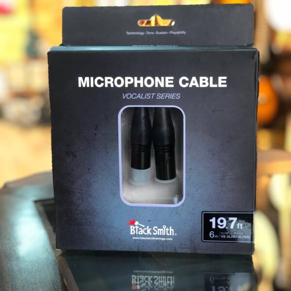 Blacksmith Vocalist Series Microphone Cable Xlr (Female) To XLR(Male) 6m