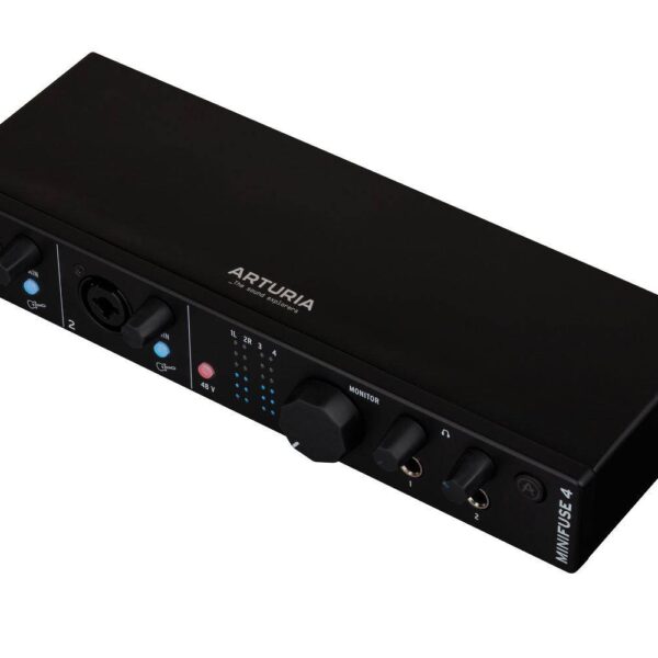 Arturia MiniFuse 4-in/4-out USB-C Audio Interface - Black