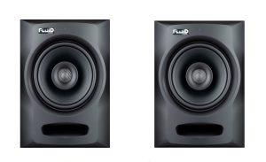 Fluid Audio FX50 coaxial 5" inch active studio monitors Pair