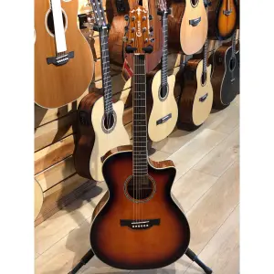 CRAFTER GAE 8/VTG Semi-Acoustic Guitar With Padded Gig Bag