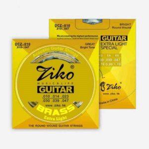 Ziko DCZ 10 Brass Extra Light Acoustic Guitar Strings