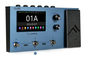 FLAMMA FX150 Guitar Multi Effects Pedal Galaxy Blue