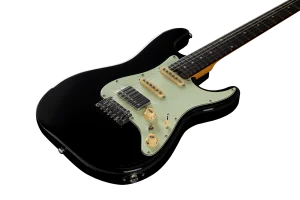 Crafter Silhouette Electric Guitar With Padded Bag (Black)