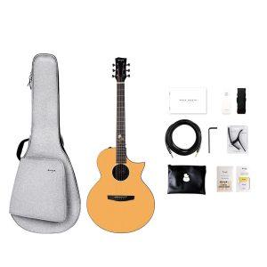 Solid Sitka Spruce Top Carbon Fiber Transacoustic Guitar