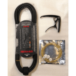 Kepma EACE Transacoustic Guitar With free Capo , String sets and Kepma Padded Bag And Cable - Image 2