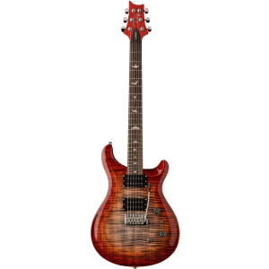 PRS SE Custom 24-08 Electric Guitar in Charcoal Cherry Burst
