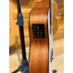 Kepma ES36 Travel Semi Acoustic Guitar With Padded Bag , Cable, Capo and Strings sets (Natural) - Image 2