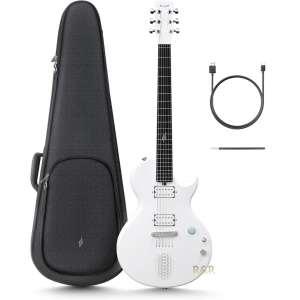 Remove term: Enya nova go sonic carbon fiber Smart Electric Guitar - White Enya nova go sonic carbon fiber Smart Electric Guitar
