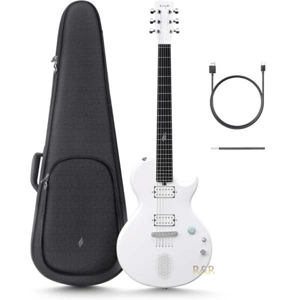 Remove term: Enya nova go sonic carbon fiber Smart Electric Guitar - White Enya nova go sonic carbon fiber Smart Electric Guitar