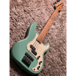 SQOE SPJ600 Roasted Maple Series Bass Guitar | Surf Green - Image 3