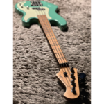 SQOE SPJ600 Roasted Maple Series Bass Guitar | Surf Green - Image 5