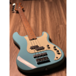 SQOE SPJ600 Roasted Maple Series Bass Guitar | Sonic Blue