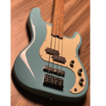 SQOE SPJ600 Roasted Maple Series Bass Guitar | Sonic Blue - Image 2