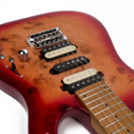 SQOE SEIB550 Cherry Red HSH Super Strat series - Image 3
