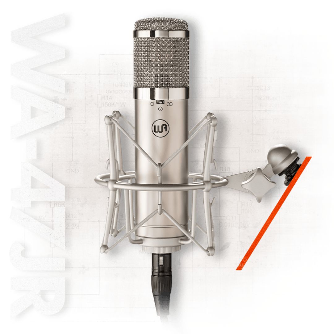 Untitled design (11) Warm Audio WA-47jr - Color Nickle - Image 1