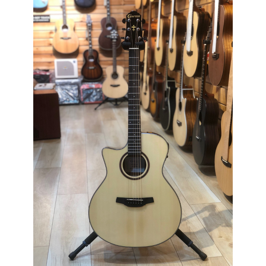 Untitled design Crafter HG250ce Left Handed Acoustic Electric Guitar - Image 1
