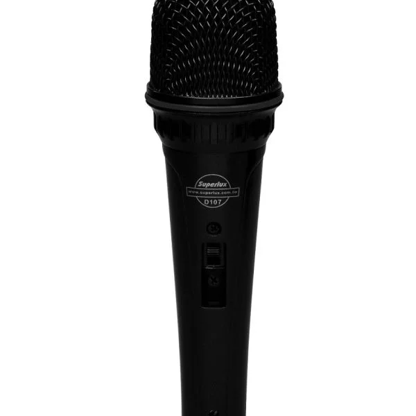 Superlux D107B handheld Dynamic vocal live sound performance microphone