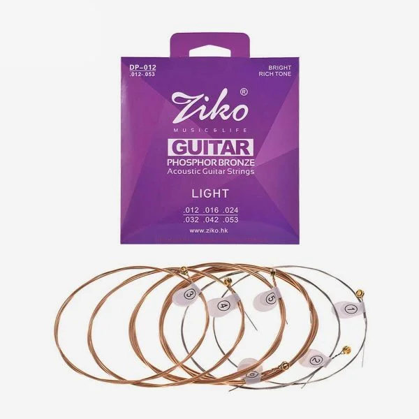 Ziko DP012 Phosphor Bronze Acoustic Guitar Strings