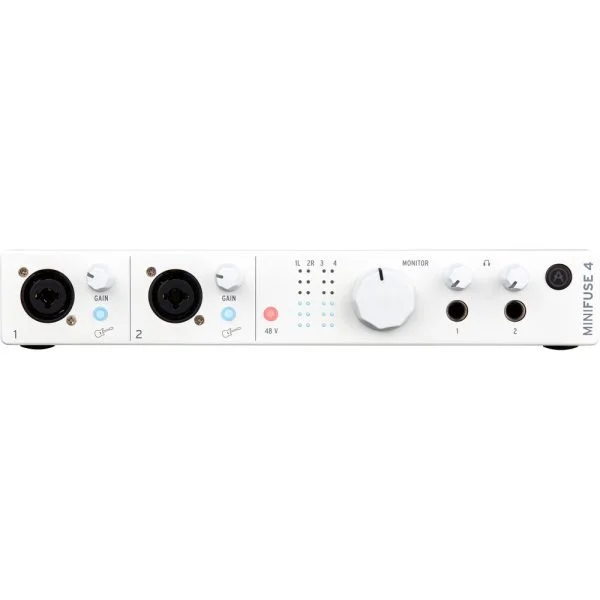 One of the Most Trusted Music Shops in Nepal | R&R Music 69 Arturia MiniFuse 4-in/4-out USB-C Audio Interface - White