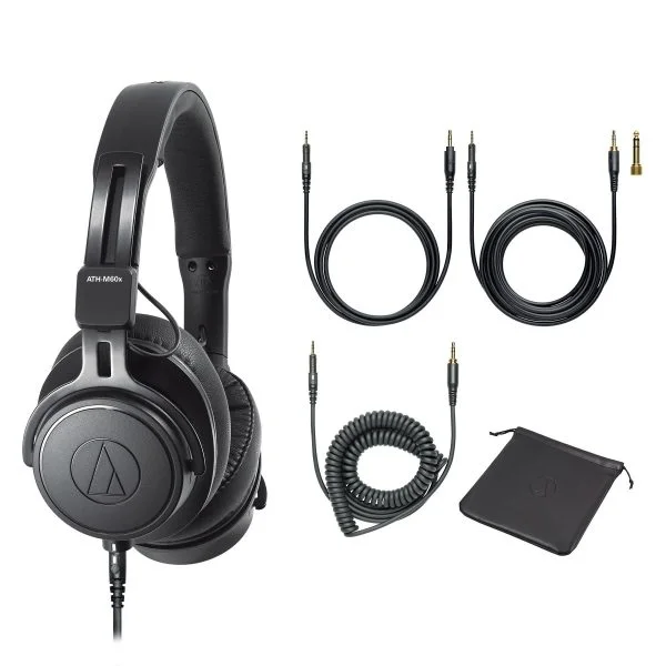 One of the Most Trusted Music Shops in Nepal | R&R Music 55 Audio-Technica ATH-M60x Closed-back On-ear Studio Monitoring Headphones