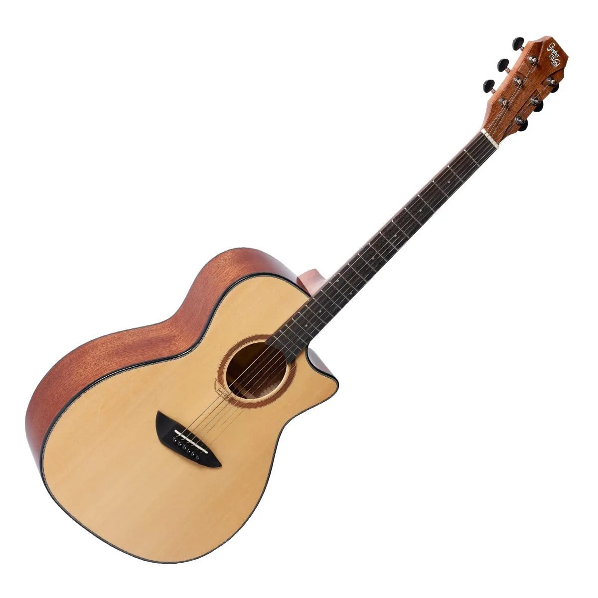 Gopherwood G230C Semi-acoustic Guitar With Padded Bag Gopherwood G230C Semi-acoustic Guitar With Padded Bag