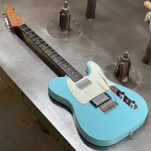 Gilmour Modern T EX Sonic Blue Electric Guitar With Padded Gig Bag