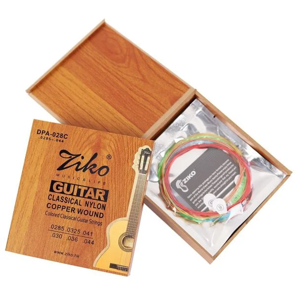 Ziko DPA 028C Classical Nylon Copper Wound Colored Classical Guitar Strings