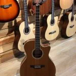 Crafter GAE 7/N Semi-Acoustic Guitar With Padded Gig Bag