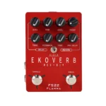 FLAMMA FS22 Stereo Delay and Reverb Pedal Digital Guitar Effects Pedal with Reverse Delay Shimmer Reverb Tap Tempo Freeze Trail On Function