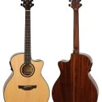 Crafter HG-250 CE/N Semi-Acoustic Guitar With Padded Gig Bag