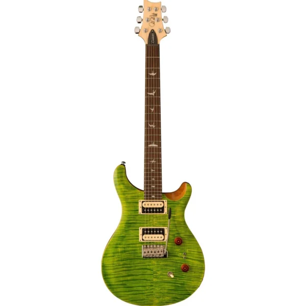 PRS SE Custom 2408 Electric Guitar In Charcoal Cherry Burst | R&R