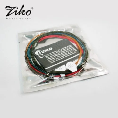 Ziko DA011 Nickel Alloy Colorful Acoustic Guitar Strings