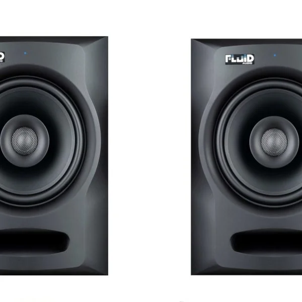 Fluid Audio FX50 coaxial 5" inch active studio monitors Pair