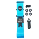 Blacksmith Nylon Series Clip Buckle Guitar Strap (Blue)