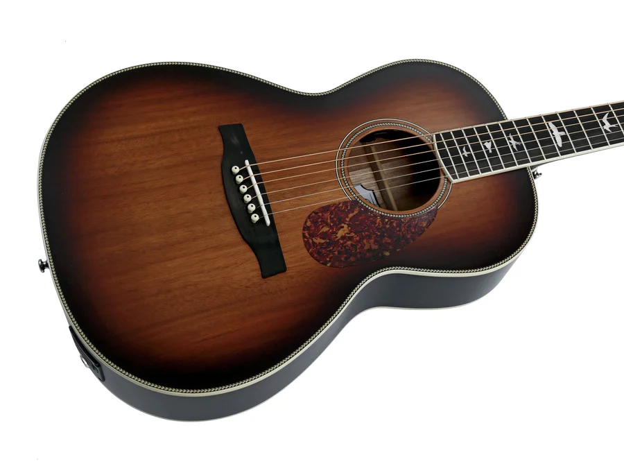 PRS SE Parlor P20E Acoustic-electric Guitar - Tob Sunburst - Image 3