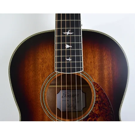 PRS SE Parlor P20E Acoustic-electric Guitar - Tob Sunburst - Image 5