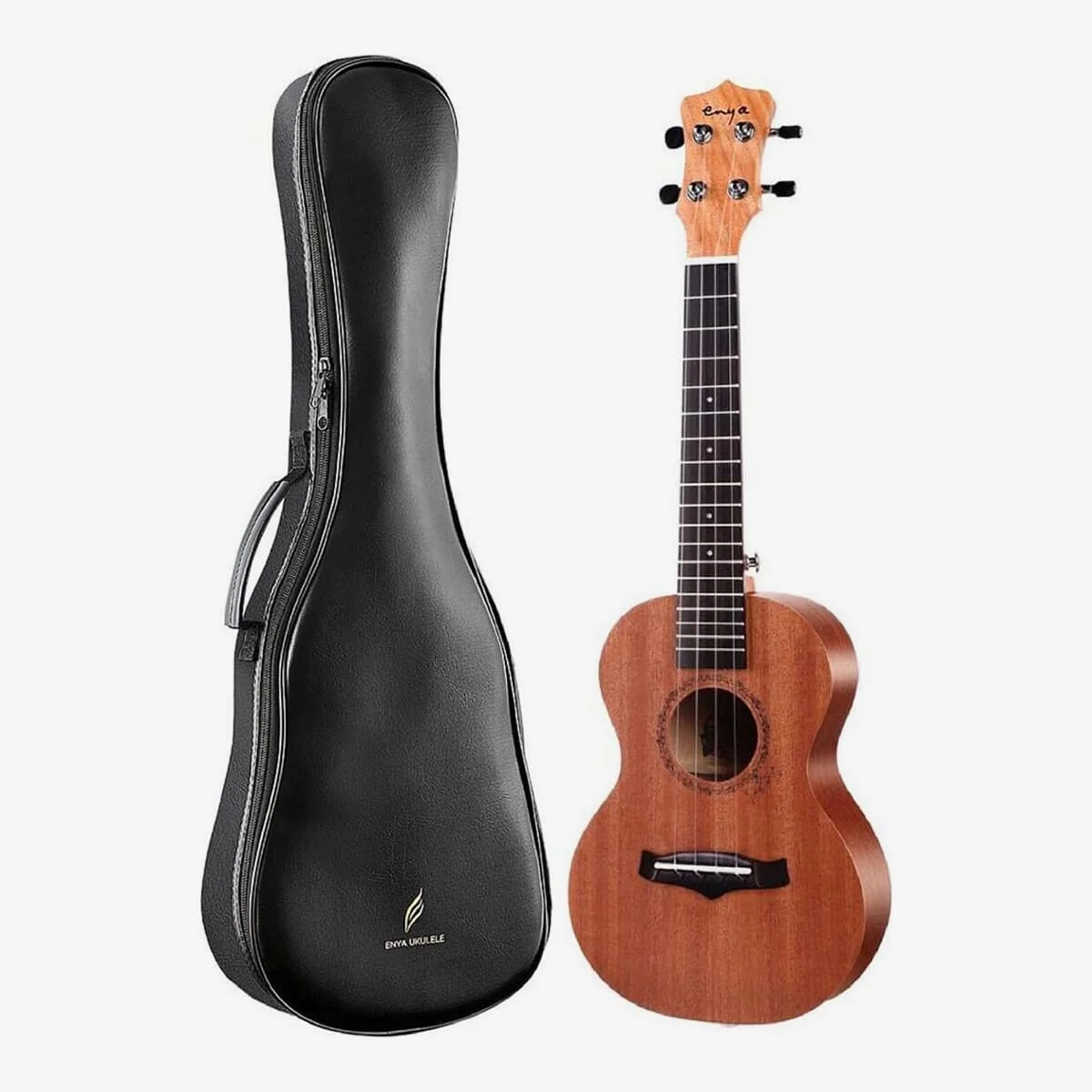 Enya EUC20 Concert Size Ukulele Guitar With Pu Leather Bag