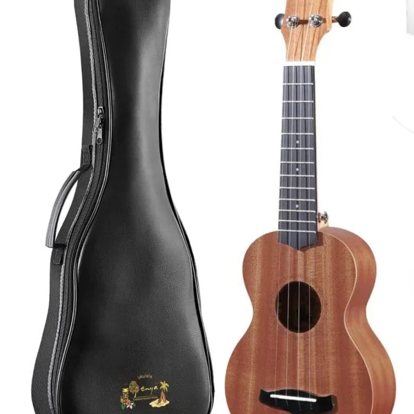 Enya EUS20 21 inch Soprano Ukulele Guitar with PU Leather Bag