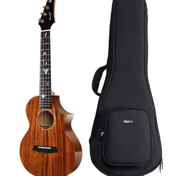One of the Most Trusted Music Shops in Nepal | R&R Music 132 Enya EUT M6 All Solid Mahogany 26 Inch Tenor Ukulele