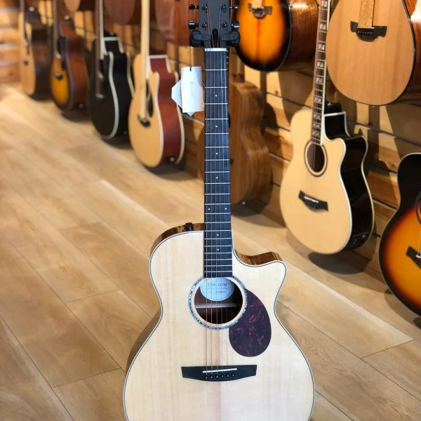 Musical Instruments 63 Enya Q1M 41inch Solid Sitka Spruce Semiacoustic guitar with 25 mm Gig Bag