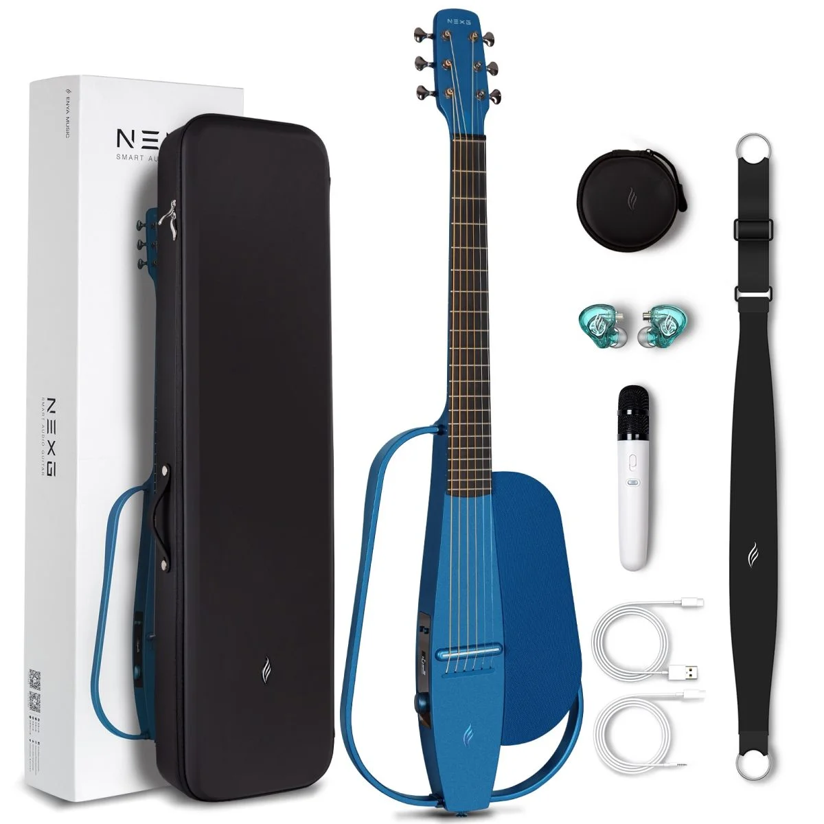 Enya Nex G Smart Audio Guitar Blue Enya Nex G Smart Audio Guitar Blue