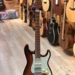 Crafter Silhouette Electric Guitar with Padded Bag( Sunburst)