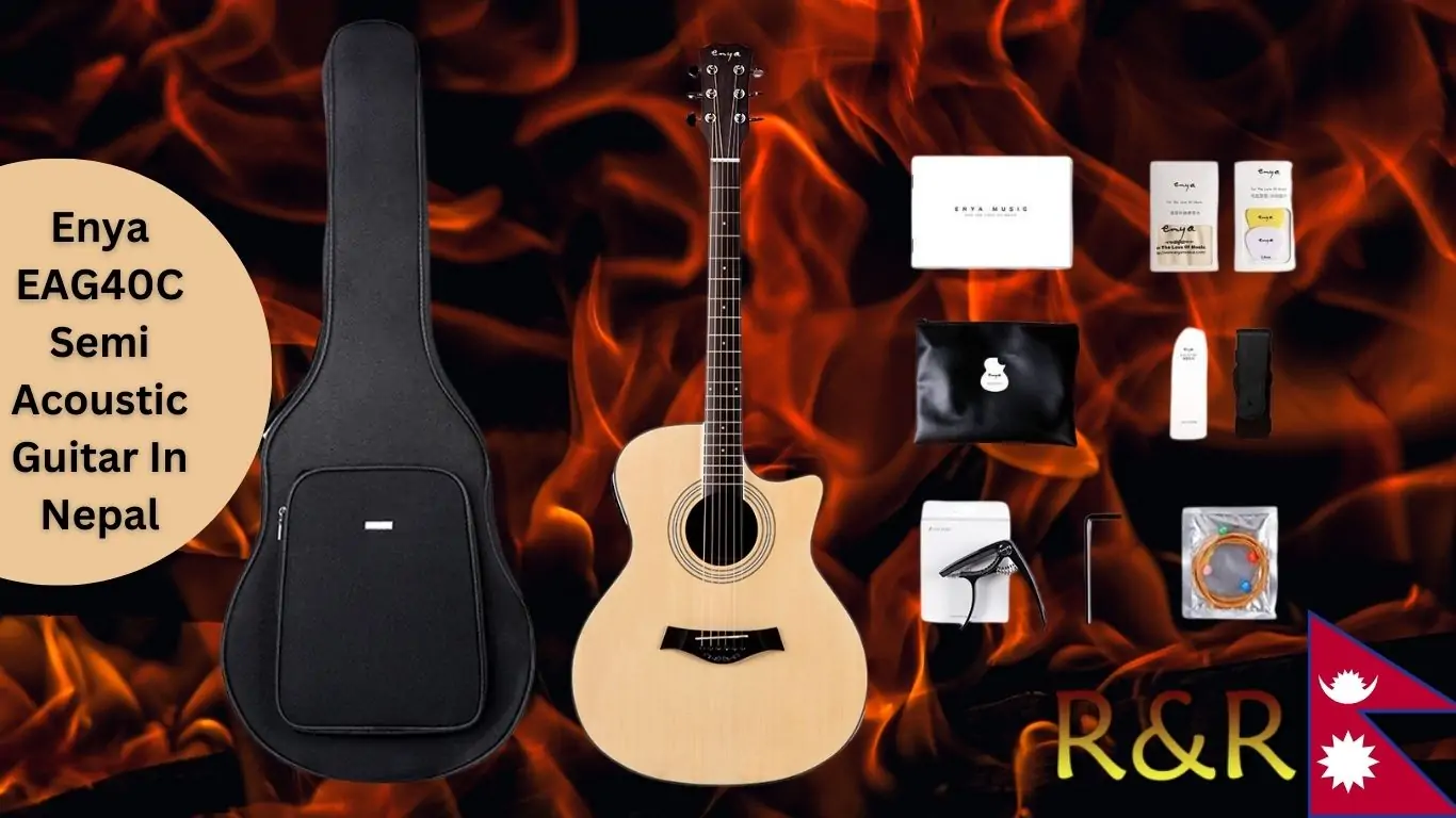 Enya EAG40C Semi Acoustic Guitar In Nepal