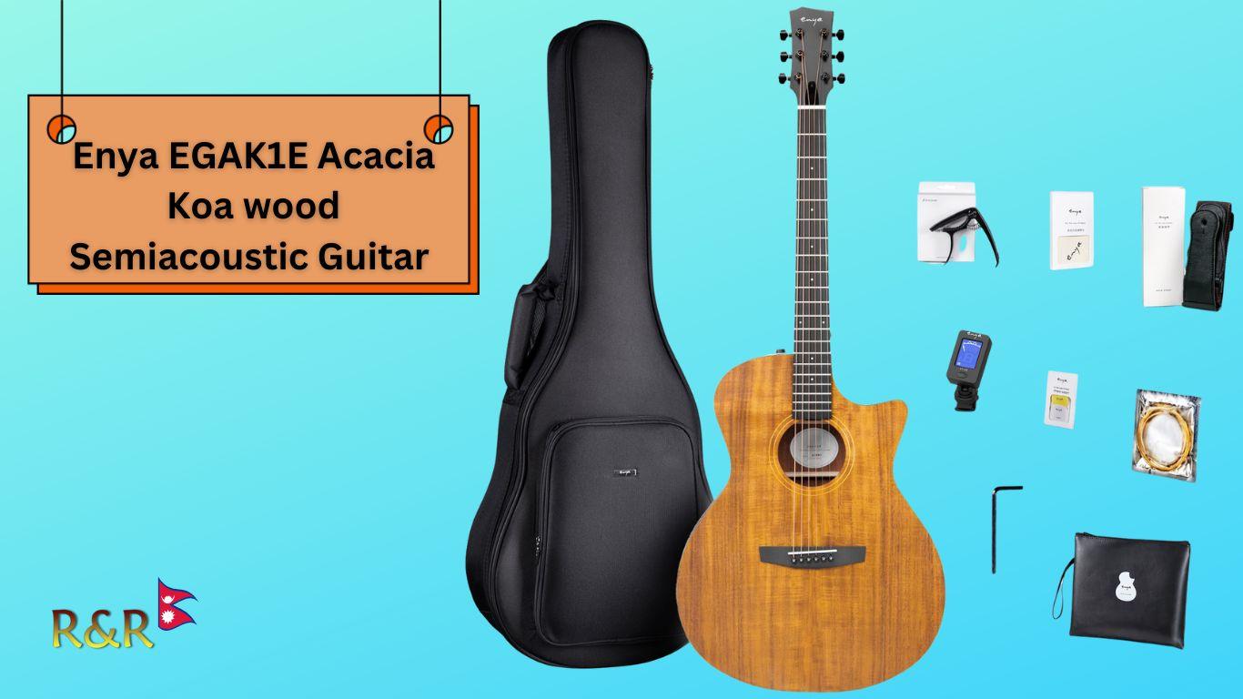 Enya EGAK1E Acacia Koa Wood