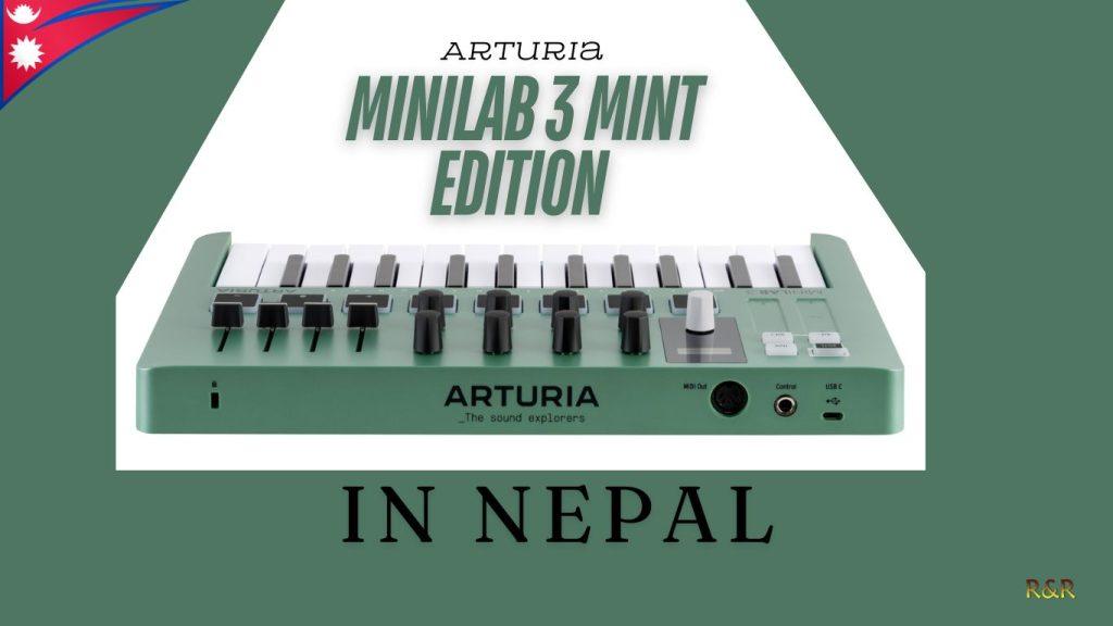 Arturia MiniLab 3 Mint Edition In Nepal
