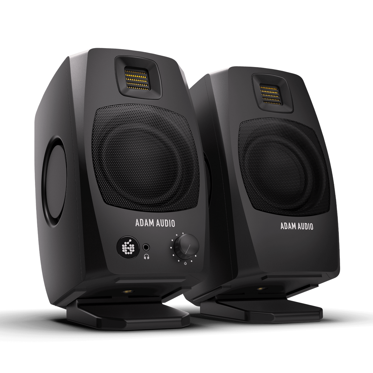 IMG_6053 ADAM Audio D3V 3.5 inch Active Studio Monitors (Black) - Image 1
