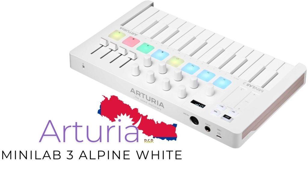 Arturia MiniLab 3 Alpine White
