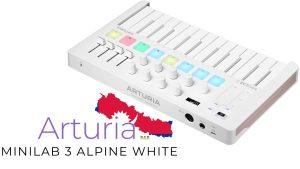 Arturia MiniLab 3 Alpine White