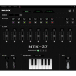NUX NTK37 Midi Keyboard Controller (  semi-weighted sensitive keys ) - Image 2